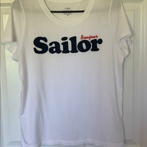 NWT J. Crew graphic tee
